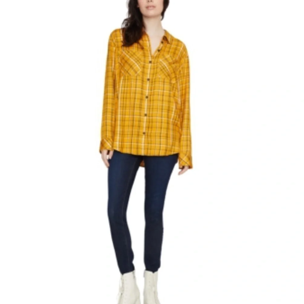 SANCTUARY WOMEN’S NEW GENERATION BOYFRIEND SHIRT - Picture 2 of 8